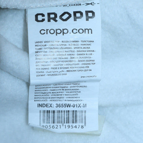 Cropp Men's White Graphic Hoodie M Pullover Gothic Cat Print