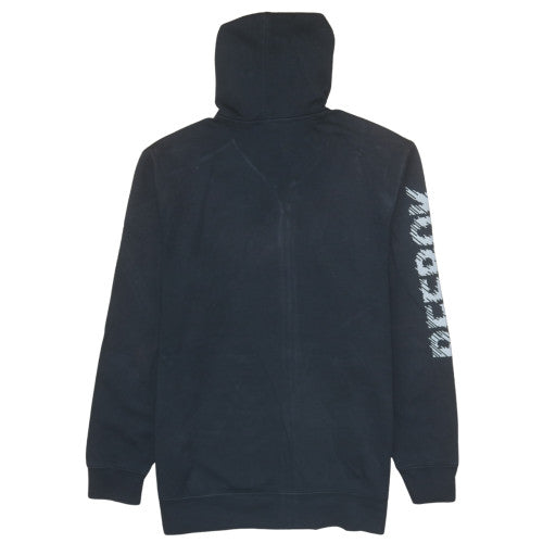 Reebok Men's Black XL Full Zip Hoodie Sportswear Fleece