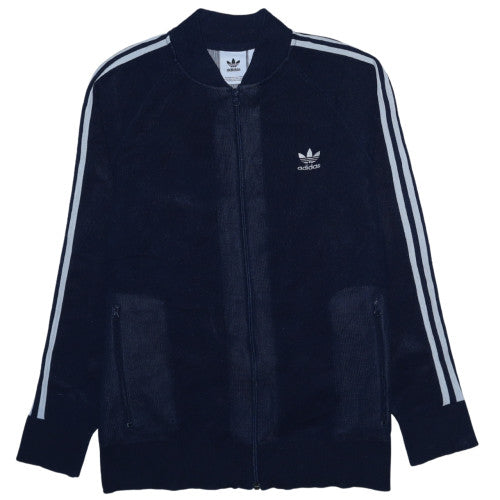 Adidas Men's Black Track Jacket Size M Full Zip Sportswear