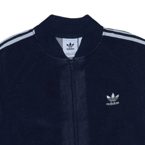 Adidas Men's Black Track Jacket Size M Full Zip Sportswear