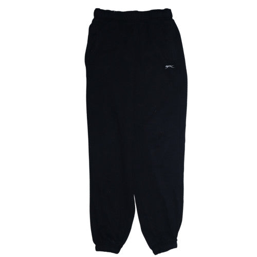 Slazenger Men Black L Jogger Sweatpants Elastic Waist Pockets