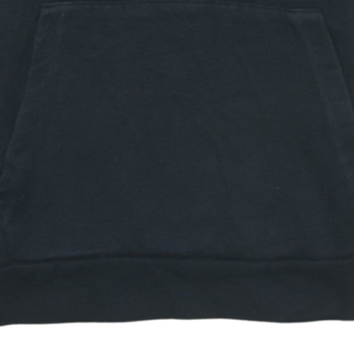 Kappa Men's Black Medium Pullover Hoodie Sweatshirt with Logo