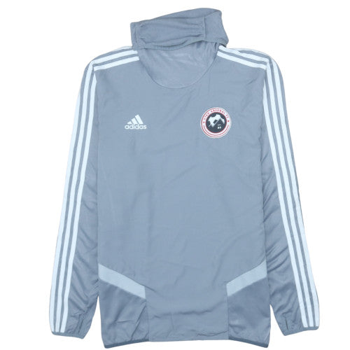 Adidas Men's Grey L Pullover Sweatshirt Utah Arsenal FC Football Top