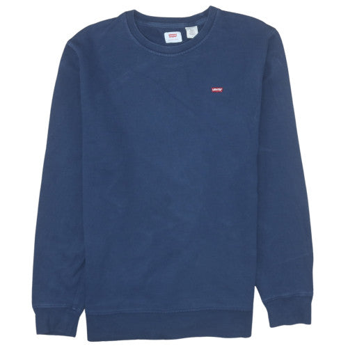 Levi's Men's Blue Crew Neck Pullover Sweatshirt Size L
