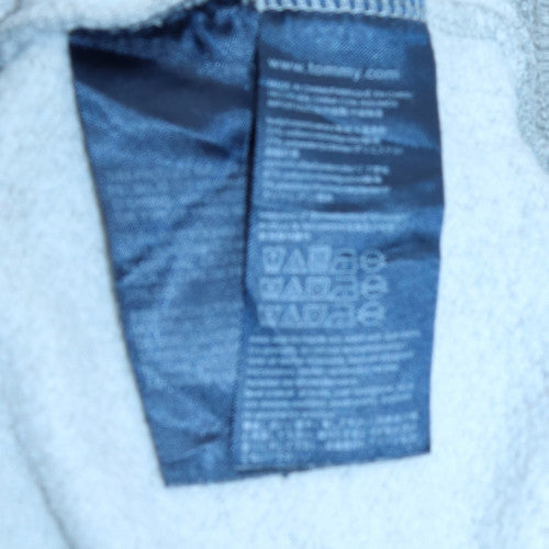 Tommy Hilfiger Men’s Grey 2XL Pullover Logo Sweatshirt
