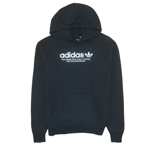 Adidas Men's Black Pullover Hoodie Size M Skateboarding Fleece
