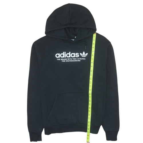 Adidas Men's Black Pullover Hoodie Size M Skateboarding Fleece