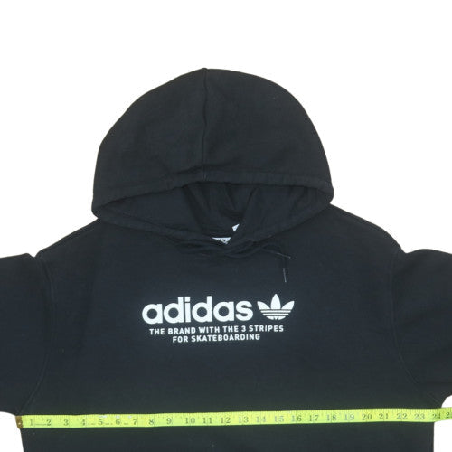 Adidas Men's Black Pullover Hoodie Size M Skateboarding Fleece