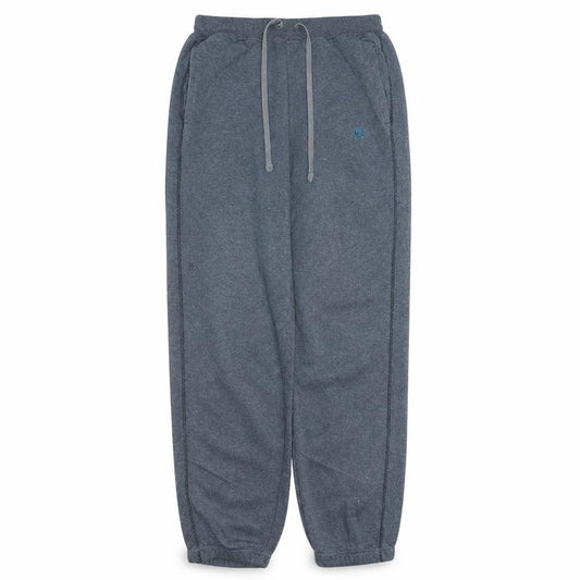 Front view of Nike Men's Grey Small Jogger Sweatpants Fleece Drawstring Trousers