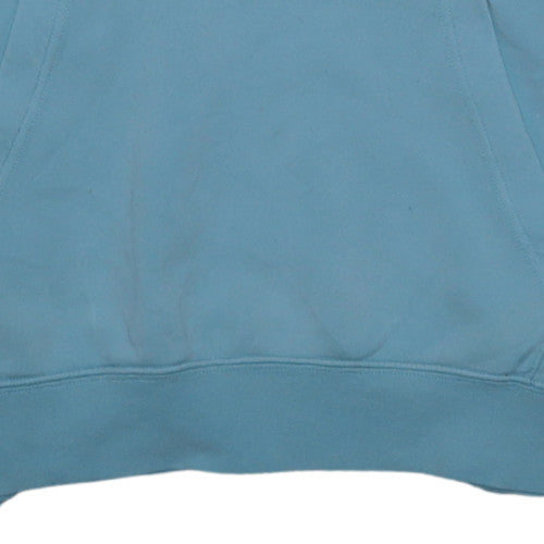 Nike Mens Blue Pullover Hoodie Small Fleece Regular Fit