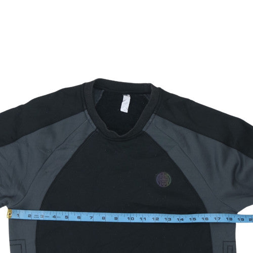 Adidas Men's Black Small Pullover Sports Sweatshirt Long Sleeve