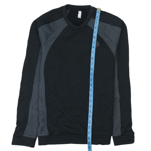 Adidas Men's Black Small Pullover Sports Sweatshirt Long Sleeve