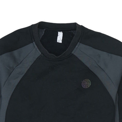 Adidas Men's Black Small Pullover Sports Sweatshirt Long Sleeve