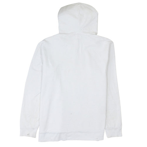Levi's Men's White Pullover Hoodie L Graphic Logo Cotton