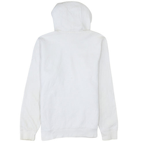 Nike Men's White Small Pullover Hoodie Cotton Blend Classic Fit