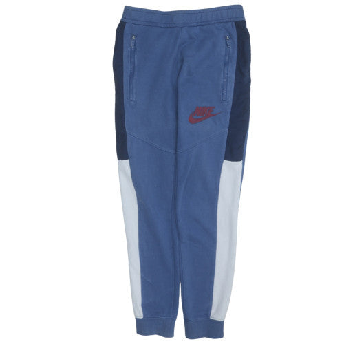 Nike Men's Blue XS Jogger Activewear Fleece Tapered Trousers