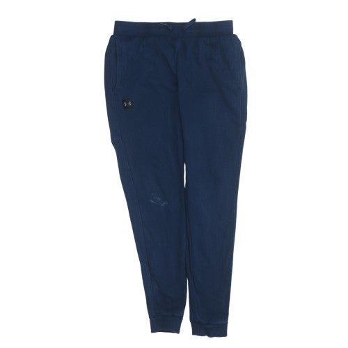 Under Armour Mens Blue L Fleece Jogger Activewear Trousers