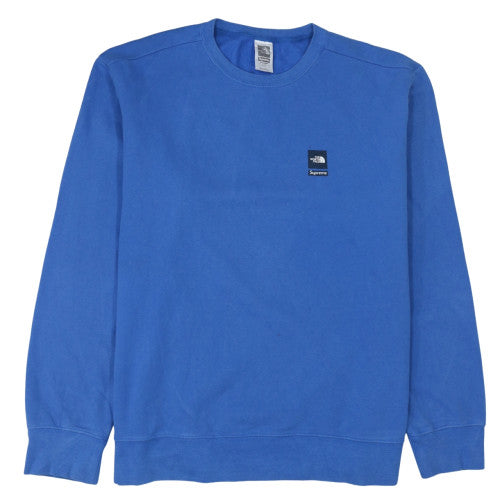 The North Face Supreme Blue Men's XL Crew Neck Sweatshirt