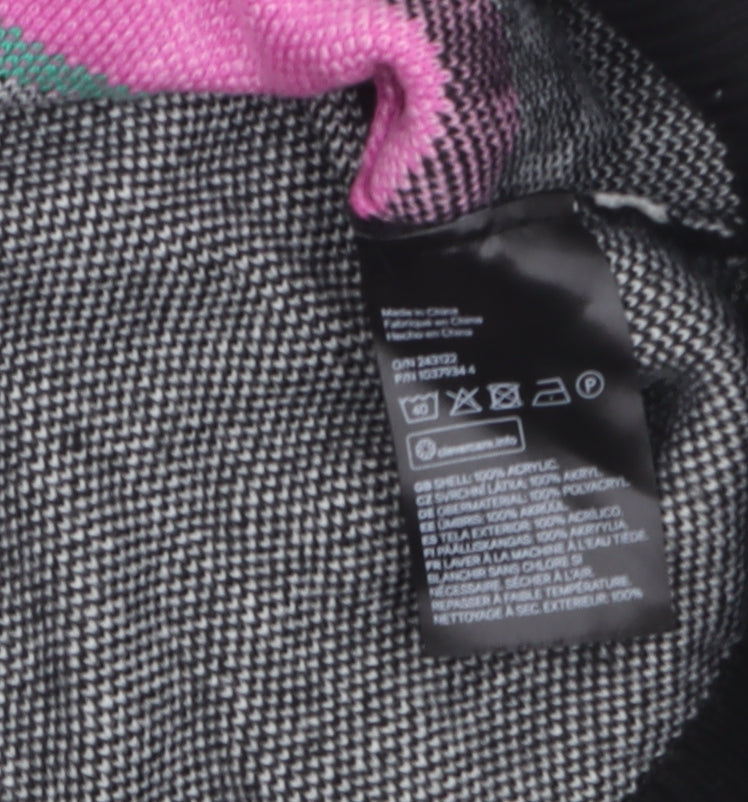H&M Divided Women's Multicoloured Sleeveless Knit Vest 2XS