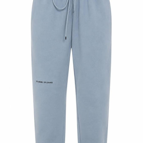 Meshki Men's Blue XS Fleece Jogger Sweatpants with Drawstring Waist