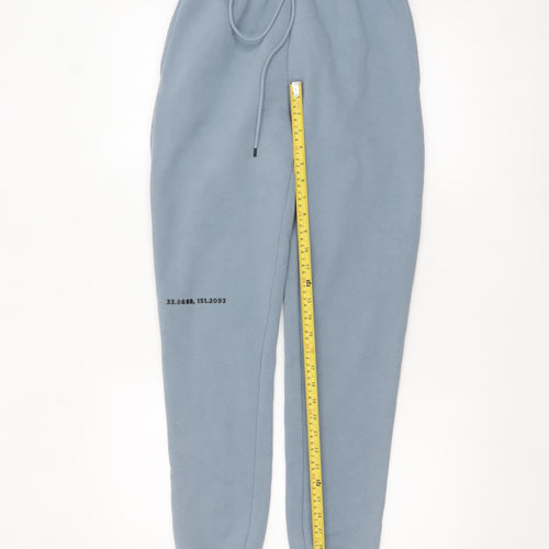 Meshki Men's Blue XS Fleece Jogger Sweatpants with Drawstring Waist