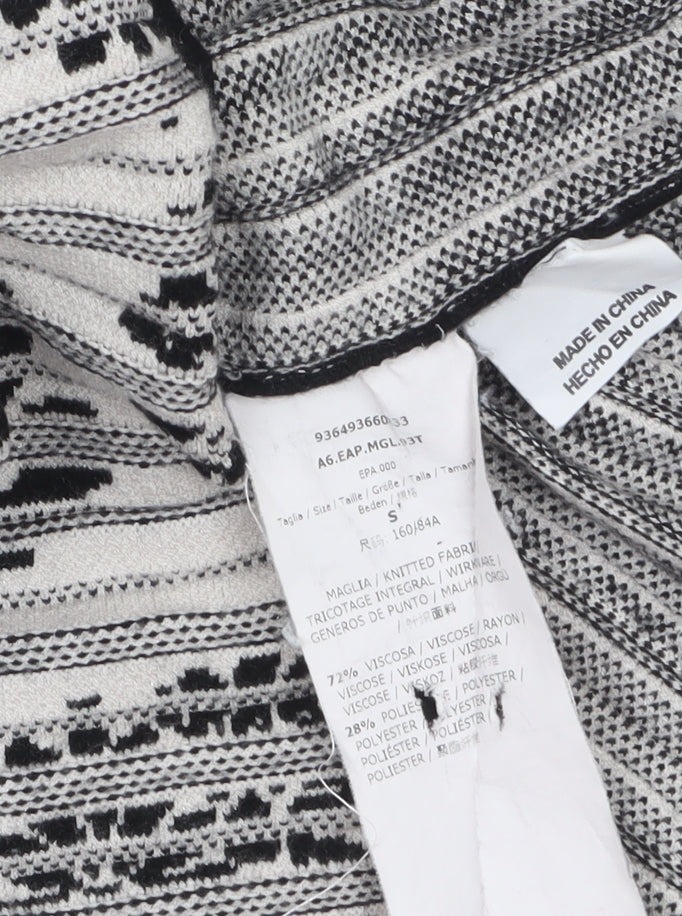 MAX&Co. Women's Black Roll Neck Knit Pullover Jumper Size S