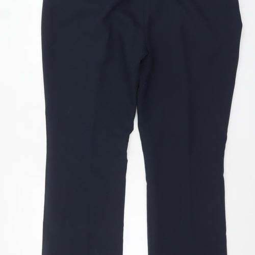 Next Women’s Black Straight Leg Dress Pants Size 18 Stretch Trousers