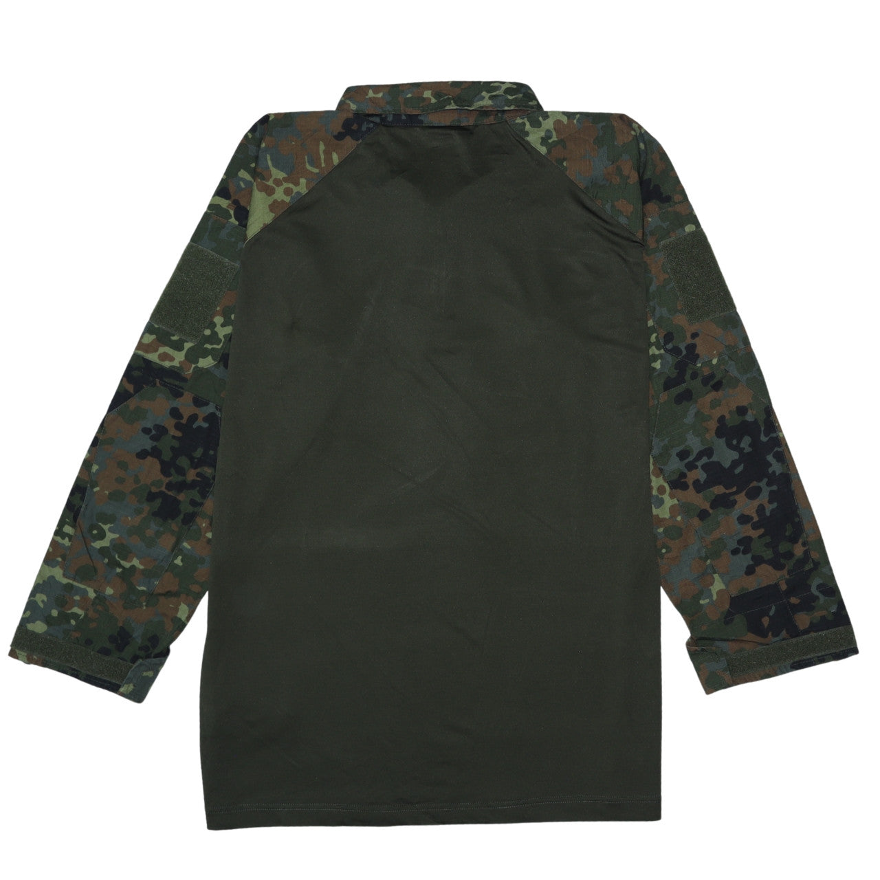 Mil-Tec Men's Green Camouflage 1/4 Zip Military Sweatshirt XL