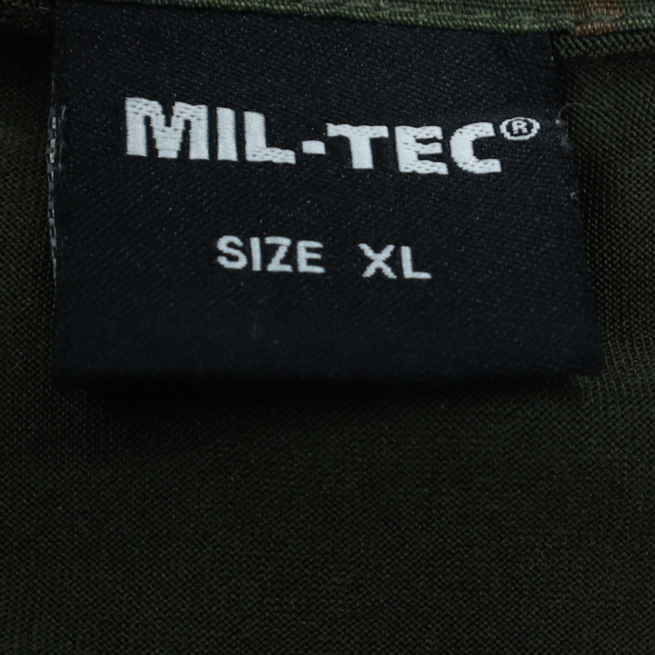 Mil-Tec Men's Green Camouflage 1/4 Zip Military Sweatshirt XL