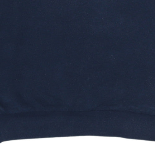 Le Coq Sportif Boys Blue Sweatshirt 14 Years Colourblock Crew Neck