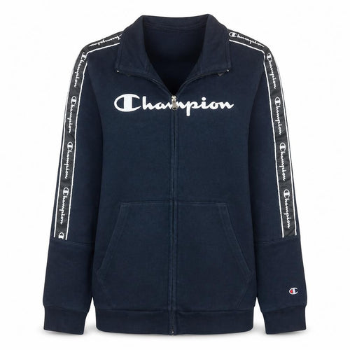Champion Boys Blue 13-14 Years Track Jacket Full Zip Fleece Activewear