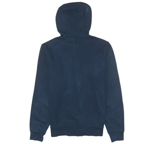 Nike Men's Navy Full Zip Hoodie M Cotton Blend Sportswear