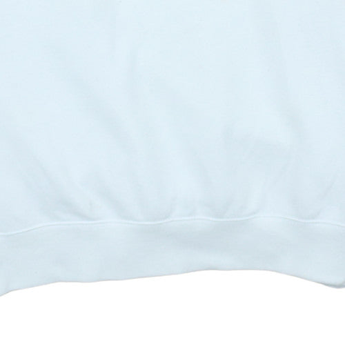 Champion Mens White Medium Crew Neck Pullover Sweatshirt