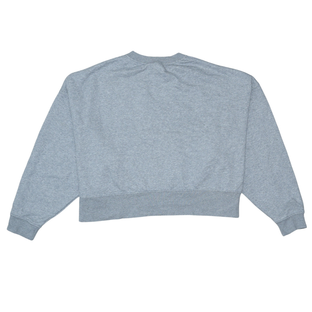 Nike Women Grey Crew Neck Pullover Sweatshirt Size L