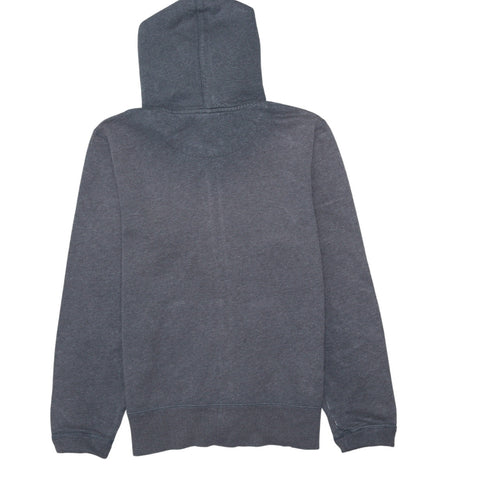 Nike Women Grey Full Zip Hoodie Small Cotton Blend