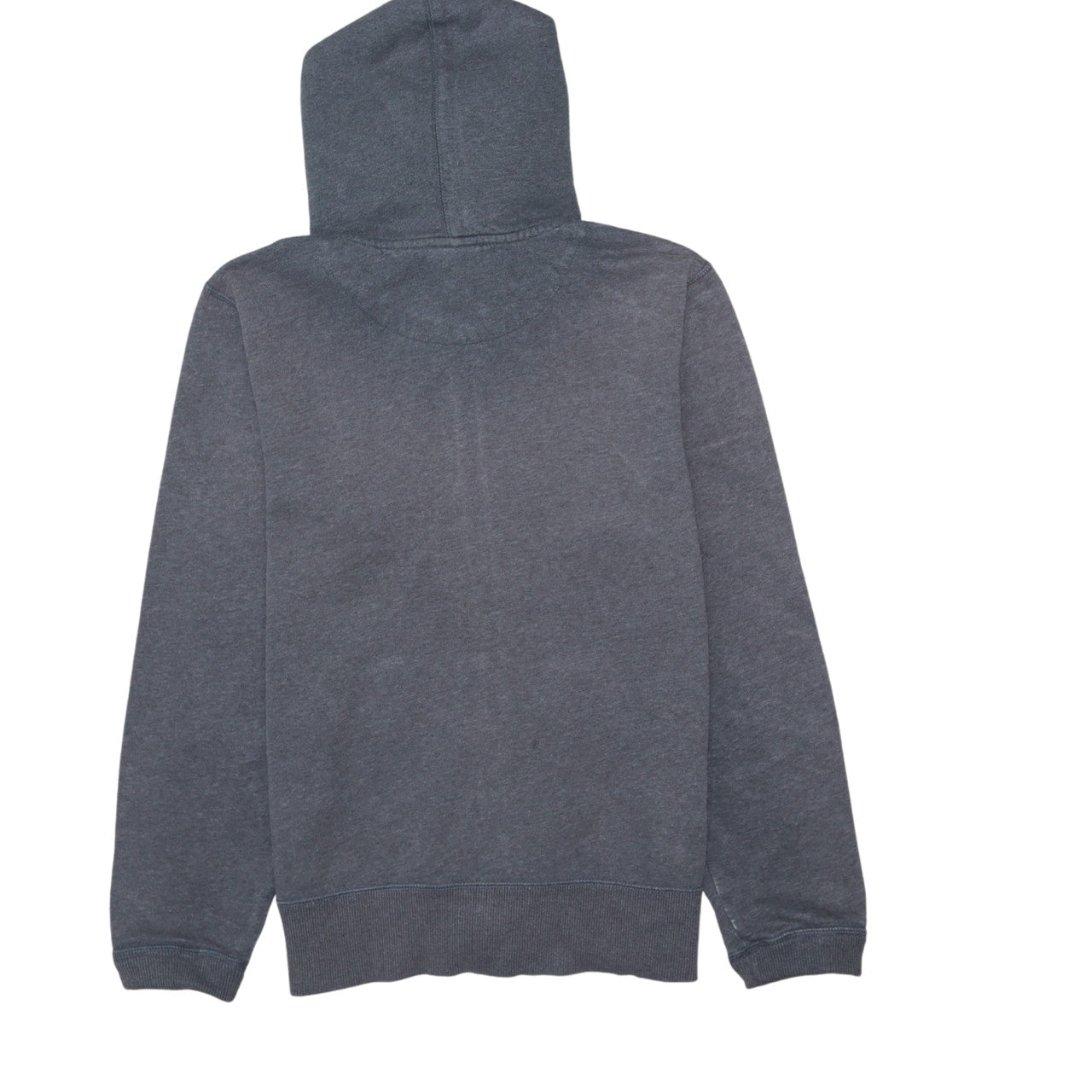 Nike Women Grey Full Zip Hoodie Small Cotton Blend