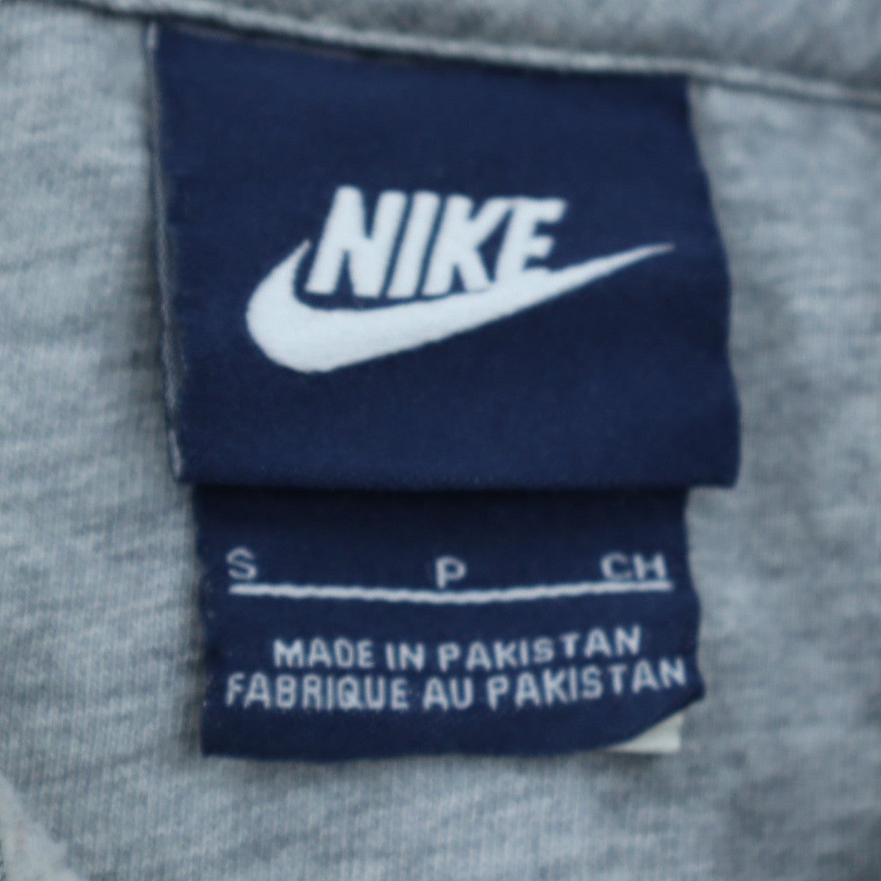 Nike Women Grey Full Zip Hoodie Small Cotton Blend