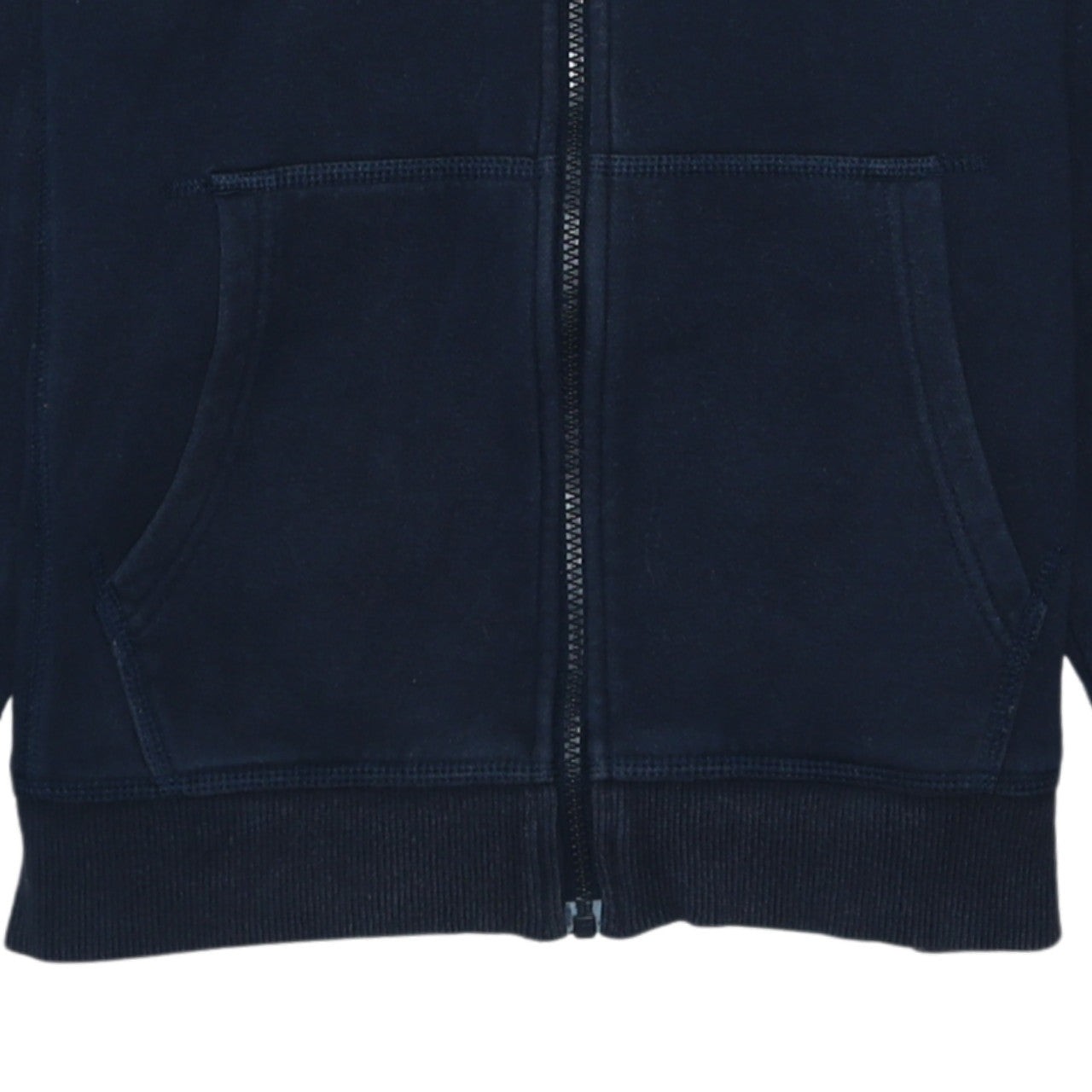 Nike Boys Navy Blue Full Zip Hoodie L 12-13 Years Sportswear Sweatshirt