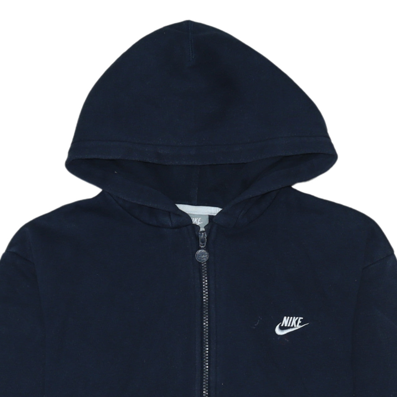Nike Boys Navy Blue Full Zip Hoodie L 12-13 Years Sportswear Sweatshirt