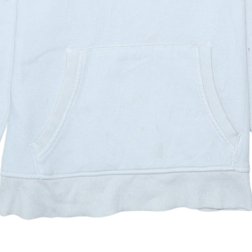 Canterbury Boys White Hooded Pullover Sweatshirt Size 14 Years Uglies Logo