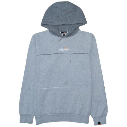 Ellesse Men’s Grey Pullover Hoodie XL Sports Cotton Blend