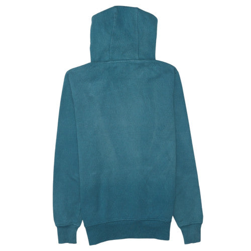 Ellesse Womens Teal Hoodie UK 8 Pullover Cotton Blend Sport Style