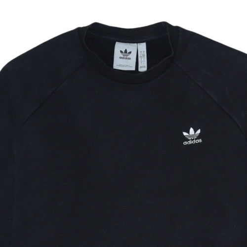 Adidas Men's Black Crew Neck Pullover Sweatshirt Size L