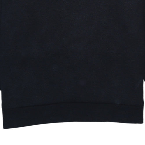 Adidas Men's Black Crew Neck Pullover Sweatshirt Size L