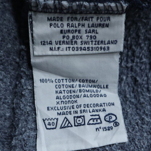 Polo Ralph Lauren Men's Blue Full Zip Hoodie Size M