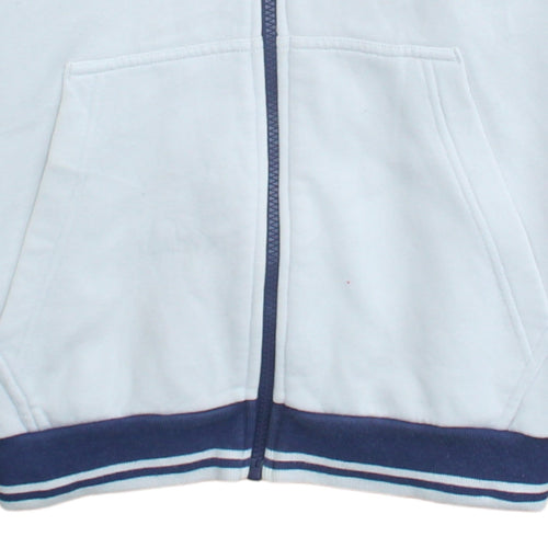 Nike Men's Blue Full Zip Hoodie Sweatshirt M Sportswear