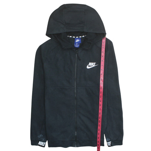 Nike Men's Black Full Zip Hoodie Size M Sportswear Sweatshirt