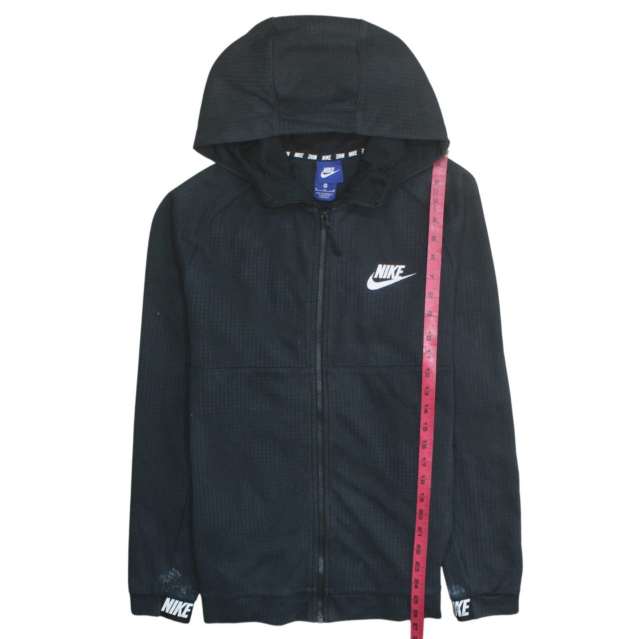 Nike Men's Black Full Zip Hoodie Size M Sportswear Sweatshirt