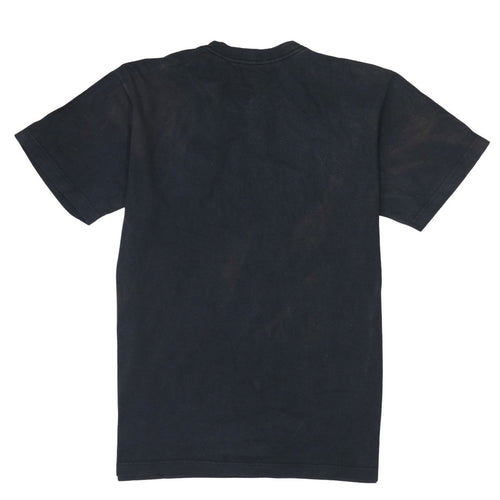 Adidas Men's Black Graphic Basketball Hoop T-Shirt Size M