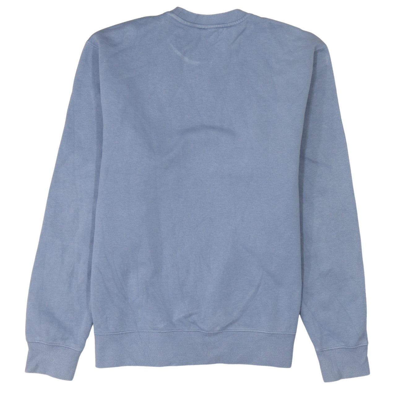 Nike Men's Blue Pullover Sweatshirt M Crew Neck Fleece Regular Fit